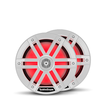Haut-parleurs marins 2 voies M1 8" Color Optix™ (pr) , Superboat - vente de bateaux et accessoires pour bateau en Martinique et en Guadeloupe