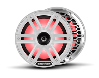 Haut-parleurs à klaxon 2 voies marins Color Optix™ M2 8" (pr)