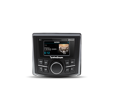 Punch Marine Compact AM/FM/WB Digital Media Receiver 2.7" Display